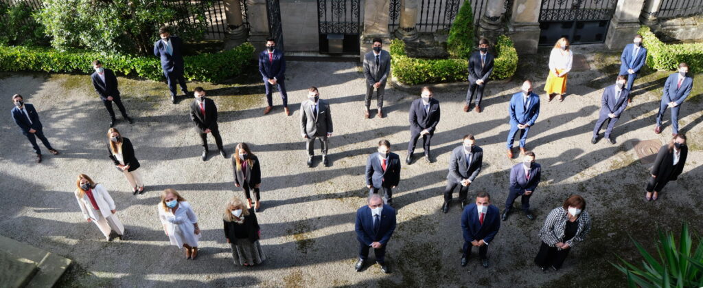 Alumnos de la actual promoción del Máster en Banca y Mercados Financieros